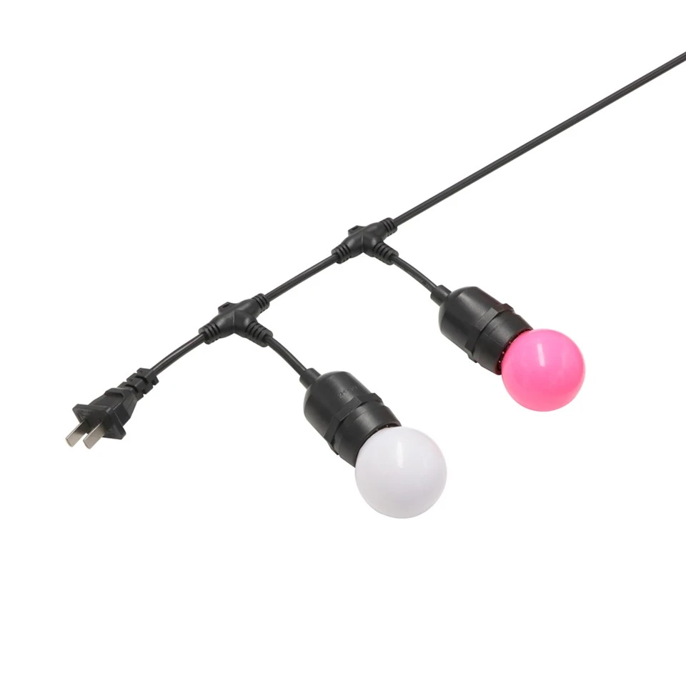 M12 2-6 Pin T-Type LED Waterproof Cable Assembly IP67